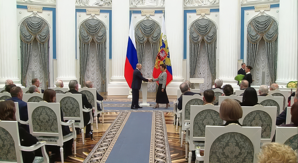  Талия Ярулловна Хабриева удостоена ордена «За заслуги перед Отечеством» II степени