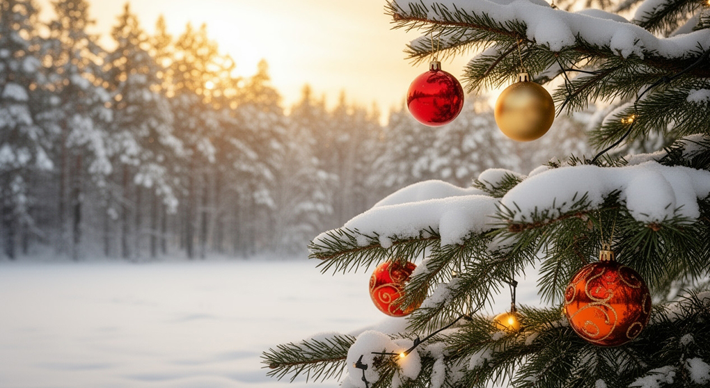 Желаем счастливого Нового года и Рождества!