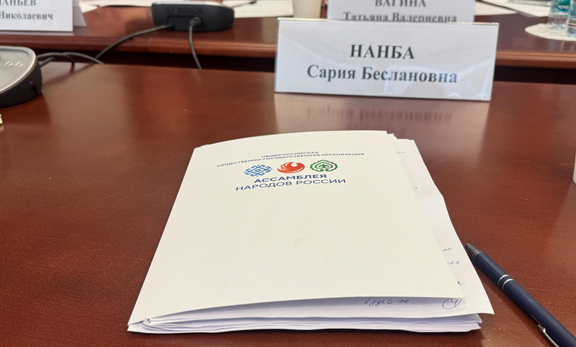 Заседание Рабочей группы по совершенствованию нормативно-правового регулирования государственной национальной политики Российской Федерации