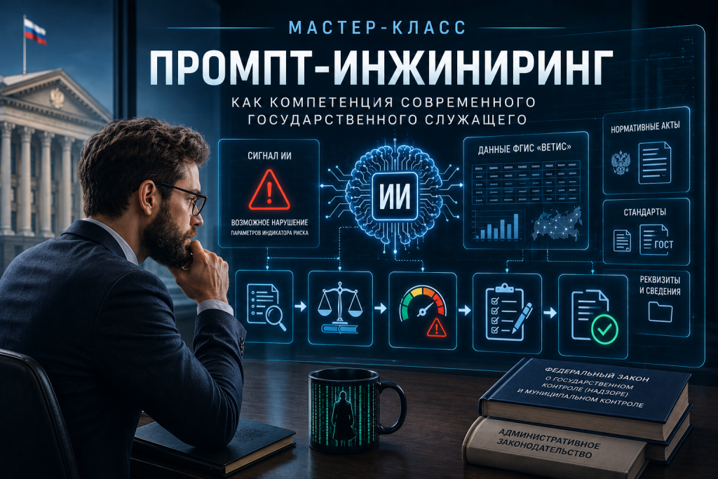 Мастер-класс «Промпт-инжиниринг как компетенция современного государственного служащего»